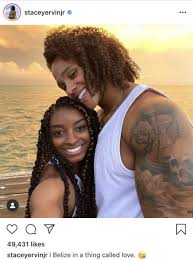 Simone arianne biles (born march 14, 1997) is an american artistic gymnast. Simone Biles Vacations With Boyfriend Stacey Ervin Jr In Belize Photos Thejasminebrand