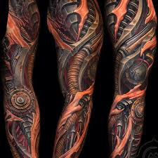 Women always go for full sleeve tattoos that depict flowers as well as watercolor ink whereas men prefer going for tribal tattoos, dragons and a host of other cool designs on their arms. Top 80 Best Biomechanical Tattoos For Men Improb