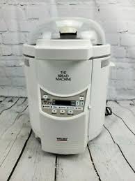These settings are used for breads that primarily use white flour: Welbilt Abm 100 4 The Bread Machine Made In Japan R2d2 Bread Maker Ebay