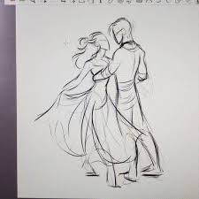 Sketching In Autodesksketchbook Drawing Sketch Autodesksketchbook Sketchbookpro Digitalart Romantic Couple Pencil Sketches Dancing Drawings Sketches