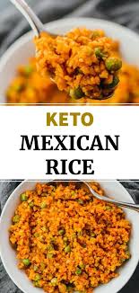 Keto Mexican Cauliflower Rice Easy Rice Recipes Vegetarian Recipes Healthy Mexican Rice Recipe Easy