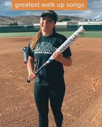 2020 pump up music used before football games. What S Your Walk Up Song Softballtiktoks Yee Kayleep Video Softball Season Softball Pitcher Girls Softball