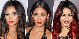 7 Celebs With Black Hair Highlights We Love Highlights For Black Hair