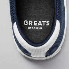 The piece is worked with ribbed edges and knitting tension: Style Pick Of The Week Greats Royale Knit Sneakers The Style Guide