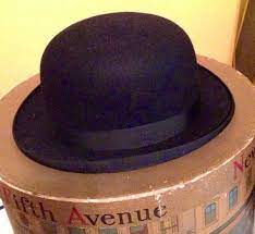 Dobbs Of Fifth Avenue Mens Bowler Hat And Flowery Hat Etsy Dobbs Hats Mens Bowler Hat Bowler Hat