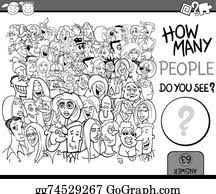 Happy comic pig cartoon character color book vector. Comic Book Character Clip Art Royalty Free Gograph