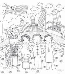 Download Pin By Natasya On Malaysia Merdeka Independence Coloring Books Kids World Map Coloring Pictures
