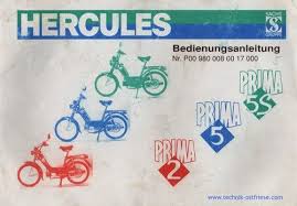 Hercules Bedienungsanleitung Prima 2 5 5s Anleitungen Fries Hercules Prima
