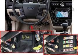 Ford Fusion 2006 2009 Fuse Box Location Ford Fusion Fuse Box Ford Fusion 2006