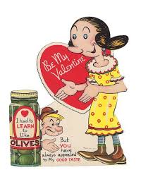 Popeye And Olive Oyl Mechanical Vintage Valentine Vintage Valentine Cards Vintage Valentines Vintage Cards