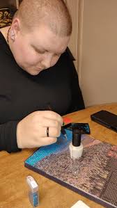 First Time Diamond Art Creation Experience