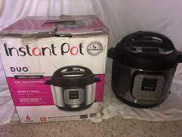Maybe you would like to learn more about one of these? Buy Instant Pot Duo 60 7 In 1 Programmable 6 Quart Pressure Cooker New But Dented Online In Jordan 324118277971