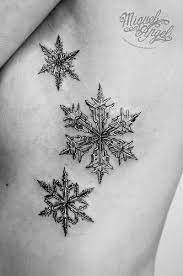The designer can take great liberties when procuring their display. Snowflakes Tattoo Snow Flake Tattoo Tattoos Girl Tattoos
