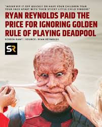 NEVER rip it off quickly or have your children tear your face apart with  their sticky little child fingers like it's a Christmas present