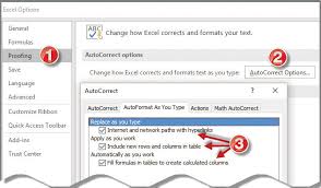 Microsoft Excel How To Turn Off Excel S Autoformat Feature