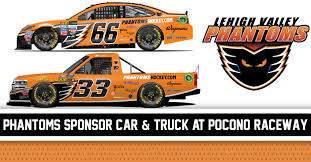 phantoms to sponsor 2 nascar series rides at pocono raceway