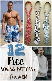 Men S Free Sewing Patterns Sewing Patterns Free Sewing Men Mens Sewing Patterns