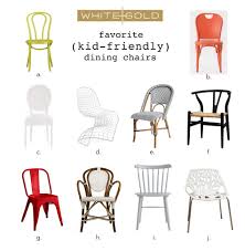 White Gold Our Fav Kid Friendly Dining Chairs White Dining Chairs Dinning Room Chairs Dining Chairs