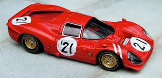 This arms race would result in two of the best ferraris ever made. Marsh Models Mm229b21 Ferrari 330 P3 Lorenzo Bandini Jean Guichet Le Mans 1966 1 43rd Scale Handbuilt Resin Model Car
