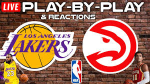 How to make hawks vs. Lakers Vs Hawks Live Play By Play Reactions Youtube