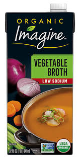 So, what's a soup lover who is concerned about sodium to do? Low Sodium Vegetable Broth Imagine Foods