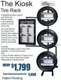 Tire Rack Merchandising And Displays By Jungle Cat Marketing