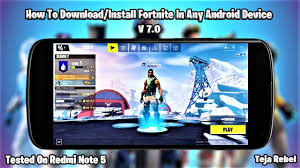 Fortnite works well with devices: Fortnite Android V11 00 For Incompatible Devices Mod Apk Fortnite On Any Device Tejarebel Fortnite Youtube