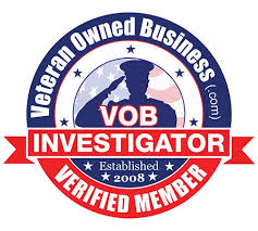 Veteran Owned Business Investigator Verified Member Badge Large Round Veteran Owned Businesses News Vobeacon Veteran Owned Business Veteran Military Spouse