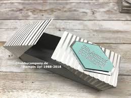 Blog Der Hobbycompany Stampin Up Demonstratorin Schachtel Basteln Schachteln Basteln Geschenkschachtel Basteln
