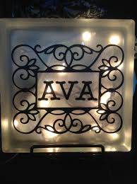 Pin By Georgie Wall On Glass Blocks Glass Block Crafts Decorative Glass Blocks Glass Blocks