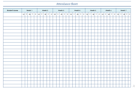 School Attendance Sheet Template Free Sheet Templates Attendance Sheet Template Attendance Sheet Attendance Sheet In Excel