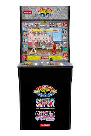 Arcade1up street fighter 2 arcade machine with licensed riser. Street Fighter Arcade Machine Arcade1up