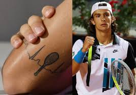 Последние твиты от novak djokovic (@djokernole). Musetti Explains The Meaning Of His Tattoo On The Left Arm Tennis Tonic News Predictions H2h Live Scores Stats