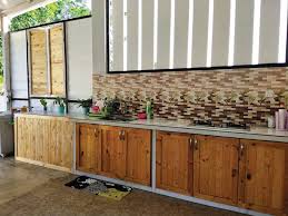 Desain kolam, taman belakang dan dapur ibu isna lokasi : Tak Kekok Bertukang