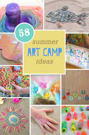 Camping arts and crafts for preschoolers. 58 Summer Art Camp Ideas Artbar