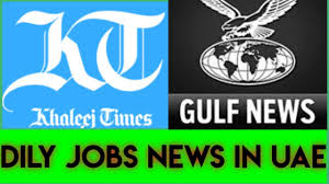 Khaleej times is the first english newspaper to be launched in the uae in 1978. Uae Jobs Alert Uae Jobs News Gulf News Khaleej Times Please Share To Help Someone Youtube
