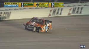 Top 30 truck averages at las vegas (since feb 2018). Nascar Camping World Truck Series 2017 Las Vegas 350 Austin Wayne Self Travis Pastrana Crash Youtube