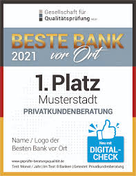 Der sitz der bank befindet sich in bingen am rhein. Interview Zum Neuen Testformat Beste Bank Vor Ort 2021 Inkl Digital Check Gesellschaft Fur Qualitatsprufung Mbh Pressemitteilung Pressebox