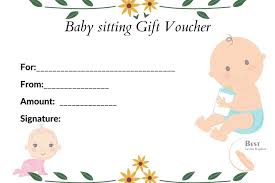 These babysitting gift certificates are designed in microsoft word which are easily downloadable and editable. Free Blank Printable Gift Voucher Template In Word Pdf