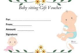 Free Blank Printable Gift Voucher Template In Word Pdf Our collection of free babysitting business card templates are surely going to be your bundle of joy.