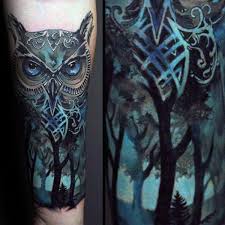 This original futuristic colorful owl tattoo is designed only for creative people. 100 Beautiful Owl Tattoos With Meanings And Ideas Body Art Guru