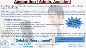 Free, fast and easy way find a job of 34.000+ current vacancies in malaysia and abroad. Accounting Admin Assistant Saudi Arabia