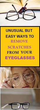 Simple Ways To Remedy Scratched Or Smeared Eyeglasses Eyeglasses Clean Cleaningtips Office Readytowear R Eyeglass Cleaning Eyeglasses Natural Cleaning Products