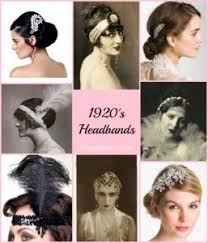 1920s Headband Headpiece Hair Accessory Styles 1920s Headband Flapper Headband Headband Styles