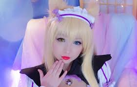 If you already have a favorite shade of blonde, great! Wallpaper Girl Blue Eyes Beautiful Short Hair Model Pretty Cosplay Blonde Asian Attractive Handsome Yellow Eyes Coconut Nekopara Coco Chan Images For Desktop Section Devushki Download