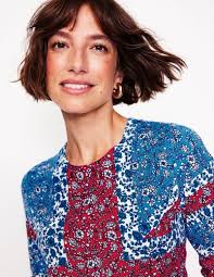 Pull Col Rond Boden pour Femme