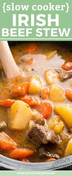 Do You Love The Old Fashioned Classic Family Dinner Irish Beef Stew This Version Is Easy Beef Stew Recipe Slow Cooker Irish Beef Stew Irish Beef Stew Recipe