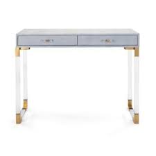 Misty Shagreen Gold And Clear Acrylic Console Table Blue Console Table Wooden Console Table Console Table