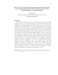 Contoh rpp kelas i kurikulum 2013 translate this page. Pdf Kesiapan Guru Al Islam Dan Kemuhammadiyahan Ismu Dalam Mengimplementasikan 2013 Di Smp Muhammadiyah 2 Taman Sidoarjo