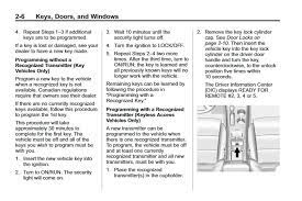 It does have a security system built in it. How To Program 2014 Impala Key Fob Chevrolet Forum Chevy Enthusiasts Forums